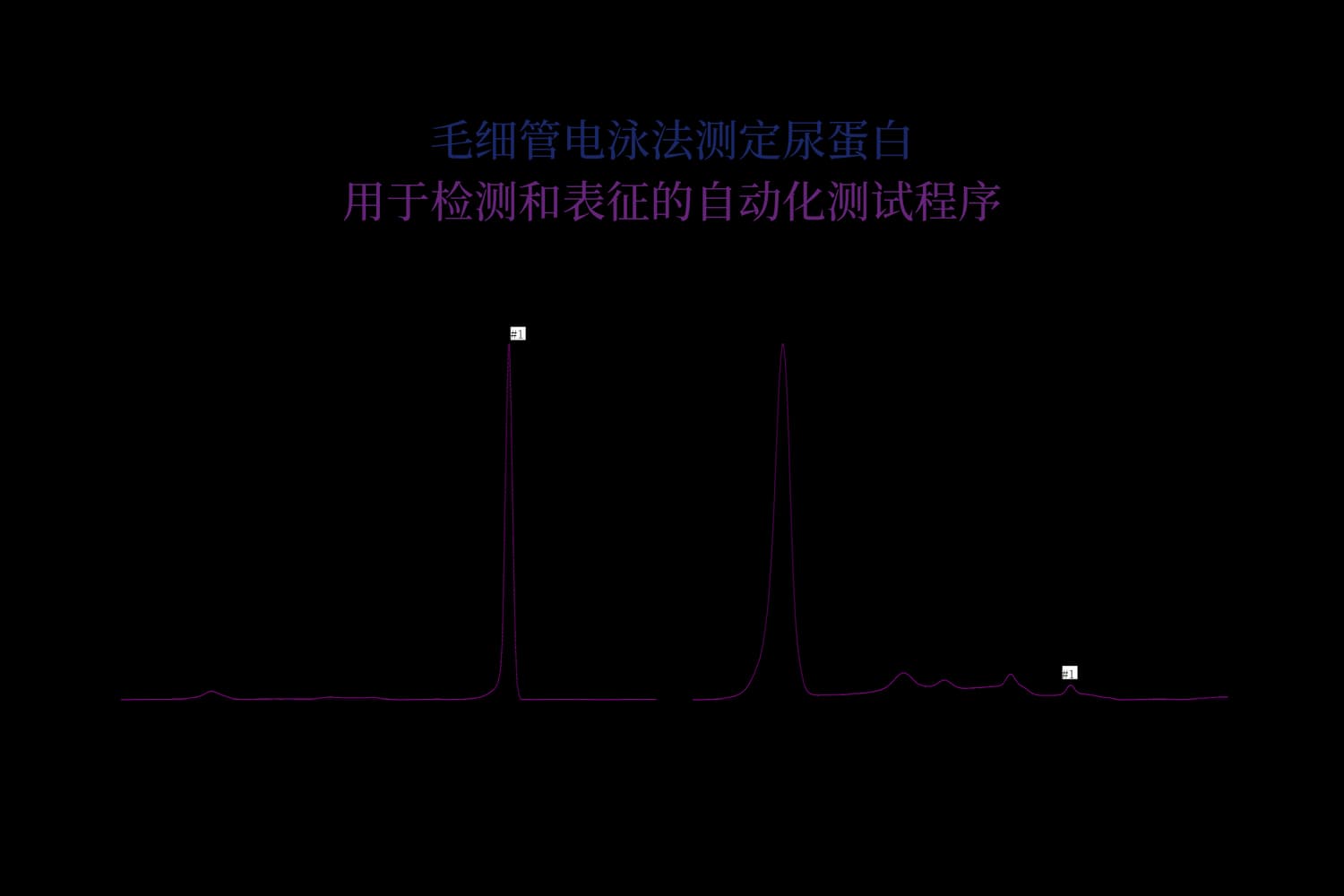 毛细管电泳法测定尿蛋白
用于检测和表征的自动化测试程序